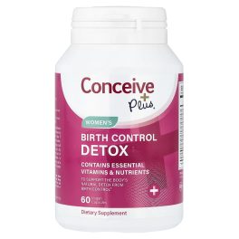 Conceive Plus, Women's Birth Control Detox, 60 Vegan Capsules
