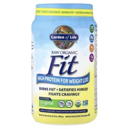 Garden of Life, RAW Organic Fit, High Protein for Weight Loss, Original, 1 lbs 15.39 oz (890 g)