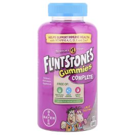 Flintstones, Complete Children's Multivitamin with Vitamin A, C, D, E and Zinc, 180 Gummies