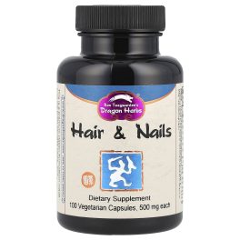 Dragon Herbs, Hair & Nails, 100 Vegetarian Capsules