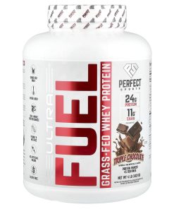 PERFECT Sports, Ultra Fuel, Grass-Fed Whey Protein, Triple Chocolate, 4 lb (1.82 kg)