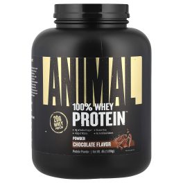 Animal, 100% Whey Protein™ Powder, Chocolate Fudge, 4 lb (1.81 kg)