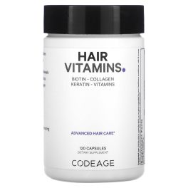 Codeage, Hair Vitamins, 120 Capsules