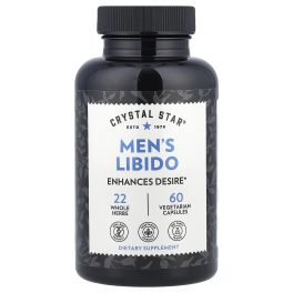 Crystal Star, Men's Libido, 60 Vegetarian Capsules