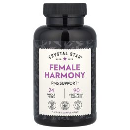 Crystal Star, Female Harmony, 90 Vegetarian Capsules
