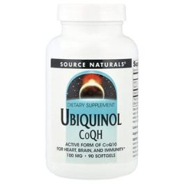 Source Naturals, Ubiquinol CoQH, 100 mg, 90 Softgels