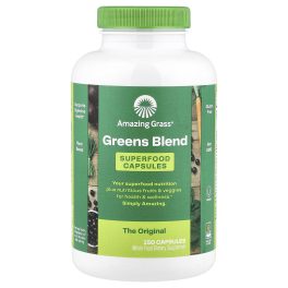 Amazing Grass, Greens Blend, 150 Capsules