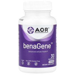 Advanced Orthomolecular Research AOR, BenaGene™, 30 Capsules