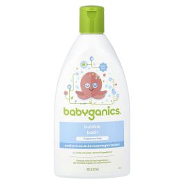 Babyganics, Bubble Bath, Fragrance Free, 20 fl oz (591 ml)