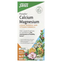 Floradix, Calcium Magnesium, 16.9 fl oz (500 ml)