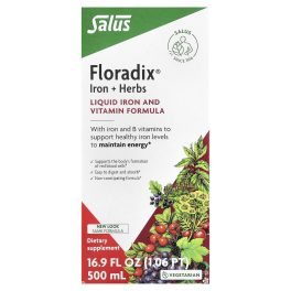 Floradix, Iron + Herbs, 16.9 fl oz (500 ml)