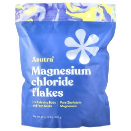 Asutra, Magnesium Chloride Flakes, 32 oz (907 g)