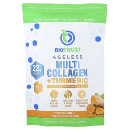BioTRUST, Ageless Multi Collagen® + Turmeric, Golden Milk, 10.7 oz (304 g)