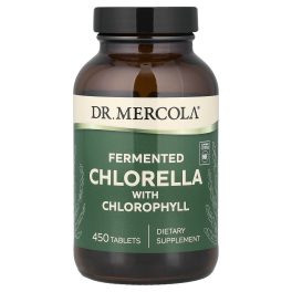 Dr. Mercola, Fermented Chlorella with Chlorophyll, 450 Tablets