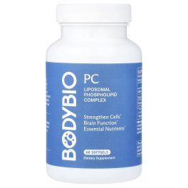 BodyBio, PC, Liposomal Phospholipid Complex, 60 Softgels (650 mg per Softgel)