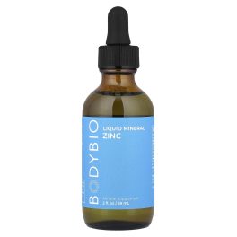 BodyBio, Liquid Mineral Zinc, 2 fl oz (59 ml)