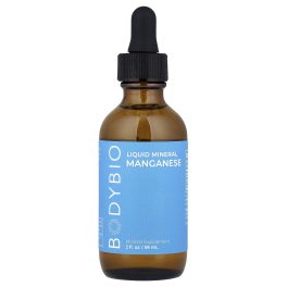 BodyBio, Liquid Mineral Manganese, 2 fl oz (59 ml)