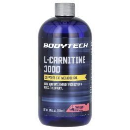 BodyTech, L-Carnitine 3000, Candy Punch, 24 fl oz (709 ml)