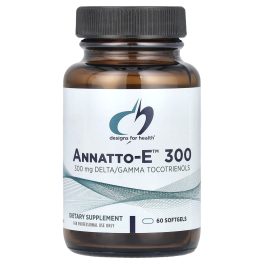 Designs For Health, Annatto-E™ 300, 300 mg, 60 Softgels