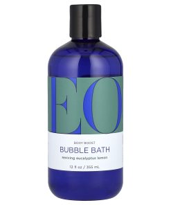EO Products, Body Boost Bubble Bath, Reviving Eucalyptus Lemon, 12 fl oz (355 ml)
