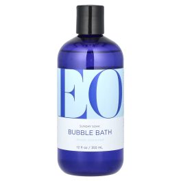 EO Products, Sunday Soak Bubble Bath, Simply Unscented, 12 fl oz (355 ml)