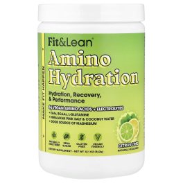 Fit & Lean, Amino Hydration, Citrus Lime, 12.1 oc (342 g)