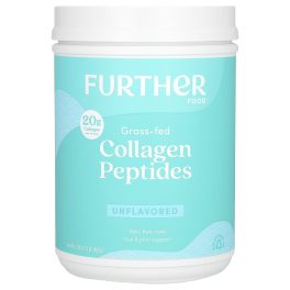 Further Food, Grass-Fed Collagen Peptides, Unflavored, 21.16 oz (600 g)