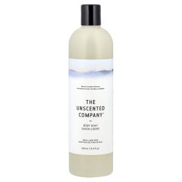 The Unscented Company, Body Soap, For All Skin Types, Fragrance Free, 16.9 fl oz (500 ml)