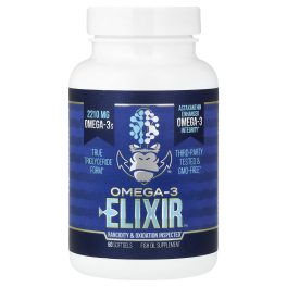 Gorilla Mind LLC, Omega-3 Elixir™, 60 Softgels