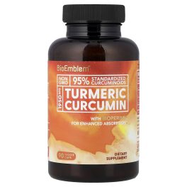 BioEmblem, Turmeric Curcumin, 90 Veggie Caps