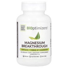 BIOptimizers, Magnesium Breakthrough, 50 Veggie Caps
