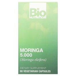 Bio Nutrition, Moringa 5,000, 5,000 mg, 90 Vegetarian Capsules