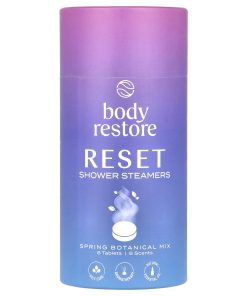 Body Restore, Shower Steamers, Reset, 6 Tablets, 5.3 oz