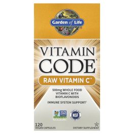 Garden of Life, Vitamin Code®, RAW Vitamin C™, 120 Vegan Capsules