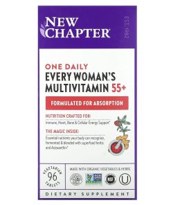 New Chapter, Every Woman's One Daily 55+ Multivitamin, 96 Vegetarian Tablets