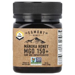 Egmont Honey, Manuka Honey, Raw And Unpasteurized, UMF™ 7+, MGO 150+, 8.82 oz (250 g)