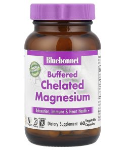 Bluebonnet Nutrition, Buffered Chelated Magnesium, 60 Vegetable Capsules (200 mg per Capsule)