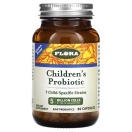 Flora, Children's Probiotic, 60 Capsules