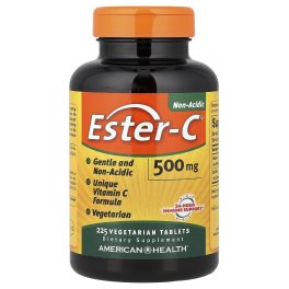 American Health, Ester-C®, 225 Vegetarian Tablets (500 mg per Tablet)