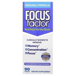 Focus Factor, Nutrition For The Brain, Original Formula, 90 Tablets