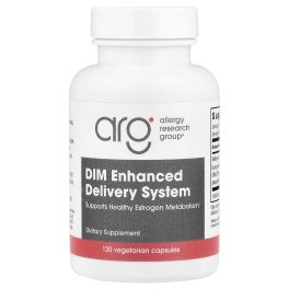 Allergy Research Group, DIM Enhanced Delivery System, 120 Vegetarian Capsules