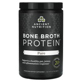 Ancient Nutrition, Bone Broth Protein, Pure, 15.7 oz(446 g)