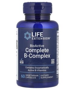 Life Extension, BioActive Complete B-Complex, 60 Vegetarian Capsules