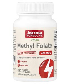 Jarrow Formulas, Vegan Methyl Folate, 400 mcg, 60 Veggie Capsules