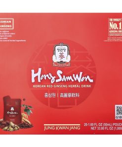 JungKwanJang, Korean Red Ginseng Herbal Drink, 20 Pouches, 1.69 fl oz (50 ml) Each
