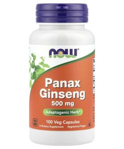 NOW Foods, Panax Ginseng , 500 mg, 100 Veg Capsules