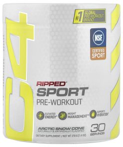 Cellucor, C4 Sport Ripped, Pre-Workout, Arctic Snow Cone, 7.4 oz (210 g)
