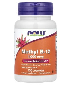 NOW Foods, Methyl B-12, 1,000 mcg, 100 Lozenges