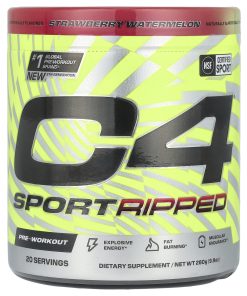 Cellucor, C4 Sport Ripped, Pre-Workout, Strawberry Watermelon, 9.9 oz (280 g)