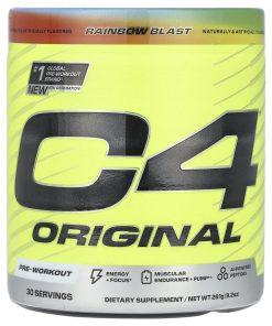 Cellucor, C4 Original, Pre-Workout, Rainbow Blast, 9.2 oz (261 g)